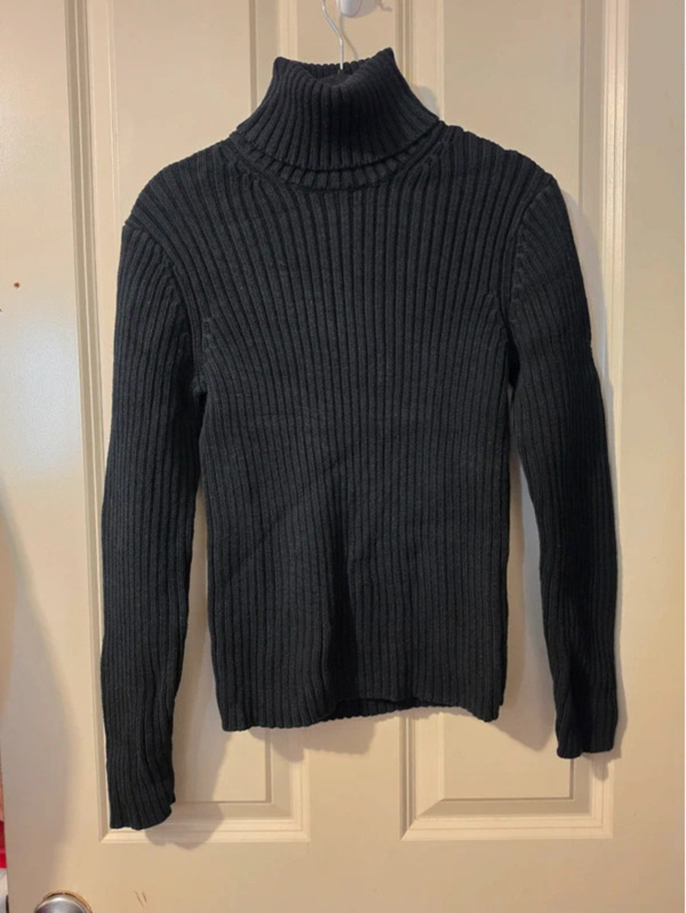 Vintage Y2K Eddie Bauer Ribbed Turtleneck Sweater S